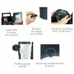 Pompe De Filtration PULSO 1.5 Cv Triphase 22 M3 Par Heure Guinard (Aqualux) 6 Pompe De Filtration PULSO 1.5 Cv Triphase 22 M3 Par Heure Guinard (Aqualux) -Accessoire Piscine 1151104 2