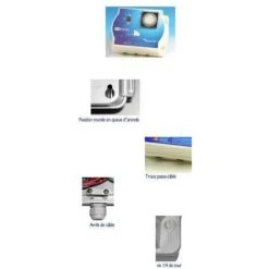 Coffret électrique ELEXIUM Avec Disjoncteur, Balai Seul Aqualux -Accessoire Piscine 1151161 3