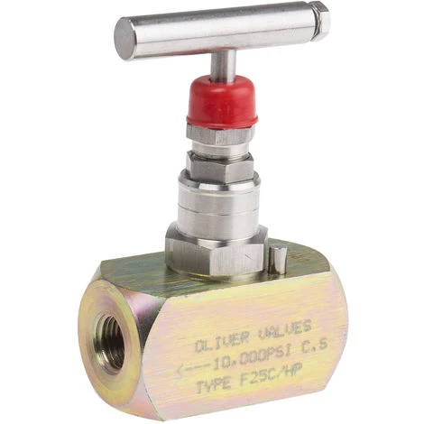 Vanne De Régulation Du Débit Hydraulique RS PRO, NPT 1/4, 700 Bar Bars ( Prix Pour 1 ) 1 Vanne De Régulation Du Débit Hydraulique RS PRO, NPT 1/4, 700 Bar Bars ( Prix Pour 1 )