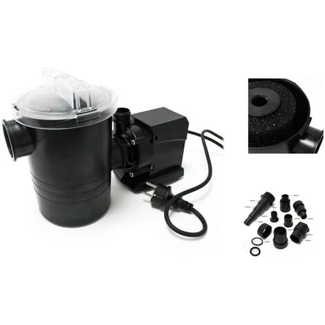 BIGB Pompe De Filtration Piscine 5000l/h - 70 Watts 1 BIGB Pompe De Filtration Piscine 5000l/h - 70 Watts
