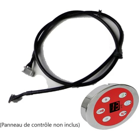 OSPAZIA Câble De Connectique Clavier Du Panneau De Commande Pour Spa Gonflable - Couleur : Noir - Noir 1 OSPAZIA Câble De Connectique Clavier Du Panneau De Commande Pour Spa Gonflable - Couleur : Noir - Noir
