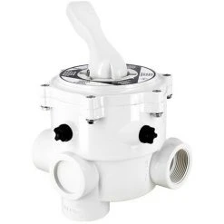 Vanne Piscine Multivoie - Vanne 1''1/2 - 6 Voies Avec Montages - Blanche De Astralpool