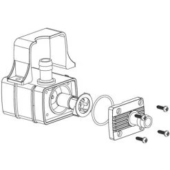 Anself Ultra-silencieux Mini DC12V 4.2W Micro Brushless Eau Pompe A Huile Aquarium Etanche Submersible Fontaine Circulating 240L / H 300cm Lift -Accessoire Piscine 13238184 4