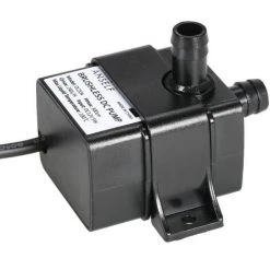 Anself Ultra-silencieux Mini DC12V Micro Brushless Eau Pompe A Huile Etanche Submersible Fontaine Aquarium 240L Circulant / H 5W Lift 3M 0 ~ 100 °C