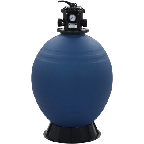 VidaXL Filtre à Sable Pour Piscine Avec Vanne 6 Positions Bleu 660 Mm 2 VidaXL Filtre à Sable Pour Piscine Avec Vanne 6 Positions Bleu 660 Mm – Image 2