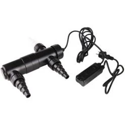 VIDAXL Dispositif De Décantation UVC 10 000 L - Noir