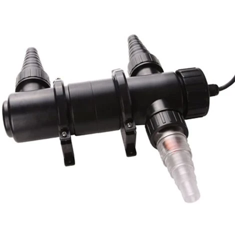 VIDAXL Dispositif De Décantation UVC 10 000 L - Noir 2 VIDAXL Dispositif De Décantation UVC 10 000 L - Noir – Image 2