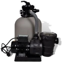 VIDAXL Pompe à Filtre à Sable 600 W 17000 L/h - Gris 7 VIDAXL Pompe à Filtre à Sable 600 W 17000 L/h - Gris -Accessoire Piscine 14282109 3