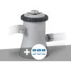 Epurateur à Cartouche Intex C330 1 M³/h + 3 Cartouches H - Gris