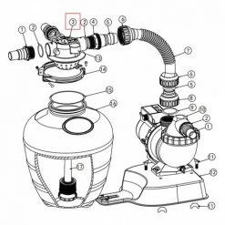 Vanne 4 Voies De Filtre A Sable Piscine POOLSTYLE - Pool Style 6 Vanne 4 Voies De Filtre A Sable Piscine POOLSTYLE - Pool Style -Accessoire Piscine 18148589 3