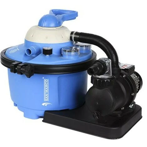 SAN MARCO Filtre � Sable 8,5 M3/H Minuteur Et Aqualoon 1 SAN MARCO Filtre � Sable 8,5 M3/H Minuteur Et Aqualoon