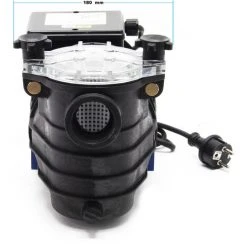 WILTEC Pompe Piscine 11700l/h 250 Watts Pompe Filtration Circulation Filtre Eau Pool Whirlpool Jardin -Accessoire Piscine 18704490 5