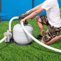 Pompe Filtre à Sable Bestway Flowclear™ 7.751 L/h - Avec Adaptateur 7 Pompe Filtre à Sable Bestway Flowclear™ 7.751 L/h - Avec Adaptateur -Accessoire Piscine 19154510 3