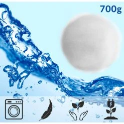 MONZANA Boules De Filtration Pour Filtre à Sable 700g Filtration Piscine Lavable Balle Filtrante Recyclable 5 Cm Nettoyage Bassin -Accessoire Piscine 19304227 4