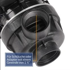 MONZANA Pompe Pour Systèmes De Filtration à Sable IPX5 Eau Piscine Au Choix 400W (de) -Accessoire Piscine 19766227 3