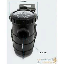 LE POISSON QUI JARDINE.FR Pompe De Piscine De 14500 L/h 750W, Qualité Et Robustesse -Accessoire Piscine 1986168 5