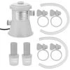 ASUPERMALL Electrique Piscine Filtre Pompe Reutilisable Pratique Piscine Filtre Purificateur Eau Facile A Installer