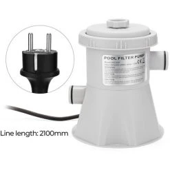 ASUPERMALL Electrique Piscine Filtre Pompe Reutilisable Pratique Piscine Filtre Purificateur Eau Facile A Installer -Accessoire Piscine 23396799 4