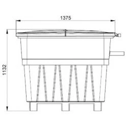 ASTRALPOOL Local Technique Enterré KEOPS - Filtre Ø 600 Mm - Pompe 1 CV - Electrolyseur De Sel 8 ASTRALPOOL Local Technique Enterré KEOPS - Filtre Ø 600 Mm - Pompe 1 CV - Electrolyseur De Sel -Accessoire Piscine 25647449 4