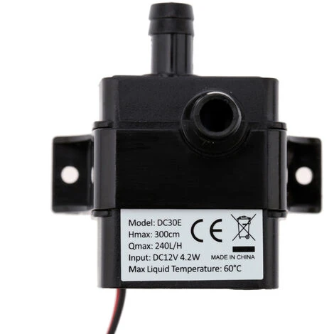 Pompe A Eau Miniature Anself, Pompe De Circulation Pour Aquarium, Resistance A La Temperature 60 ℃ 1 Pompe A Eau Miniature Anself, Pompe De Circulation Pour Aquarium, Resistance A La Temperature 60 ℃
