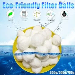 LBTN 350g / 500g Boules Filtrantes En Coton De Piscine Eau De Nettoyage Pour Aquarium De Piscine (boules Filtrantes 700g) -Accessoire Piscine 26806538 3