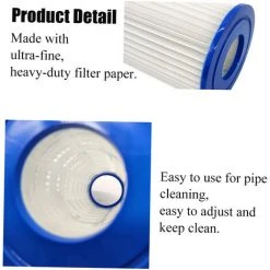 ASUPERMALL Piscine Pompe Filtre Cartouche, Peut Etre Nettoye A Plusieurs Reprises, De Type A / C -Accessoire Piscine 28076502 5