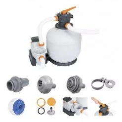 BESTWAY DEUTSCHLAND GMBH Filtre à Sable De Piscine Avec Minuterie- 8.327 L/h