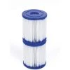 ALICE'S GARDEN Lot De 2 Cartouches Filtrantes Type 1 Pour Pompe De Piscine - 7,8x7,8cm Compatibles Avec Piscines Bestway Leman, Opalite, Connemara, Diamant, Jade Et Spinelle 3x2m