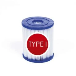 ALICE'S GARDEN Lot De 2 Cartouches Filtrantes Type 1 Pour Pompe De Piscine - 7,8x7,8cm Compatibles Avec Piscines Bestway Leman, Opalite, Connemara, Diamant, Jade Et Spinelle 3x2m -Accessoire Piscine 28171336 3