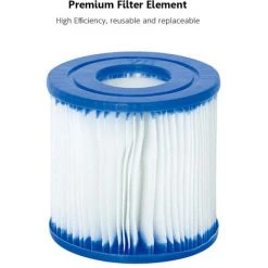 ASUPERMALL Piscine Filtre Pompe Electrique Pompe Piscine Effacer Cartouche Filtrante Pour Piscines Hors Sol Nettoyage Tool Kit Avec Filtre Cartouche -Accessoire Piscine 28414489 3