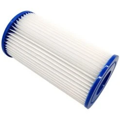 ASUPERMALL Piscine Element De Filtre Reutilisable Piscine Filtre Cartouche Pompe De Rechange Filtre Compatible Avec Bestway Vii / D Intex Menage Piscine Accessoires, 107*203Mm