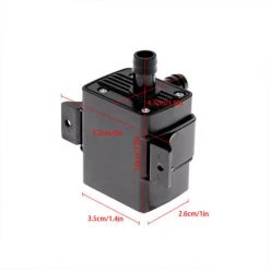 Anself Miniature Miniature DC Brushless Pompe Submersible Tete DC12V Pompe A Eau 3m, Resistance A La Temperature 60 ℃ -Accessoire Piscine 29066445 5