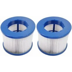 Lot De 2 Cartouches De Filtres Pour Spa Gonflable Cocooning Water - Blanc