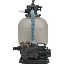 Pompe Filtre à Sable Pour Piscines 18-30 M³ 400 W Plastique Cuivre Beige [pro.tec] -Accessoire Piscine 30803902 4