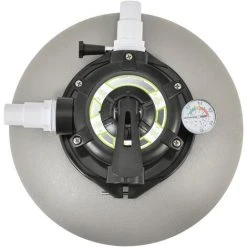 Pompe Filtre à Sable Pour Piscines 18-30 M³ 400 W Plastique Cuivre Beige [pro.tec] -Accessoire Piscine 30803902 5