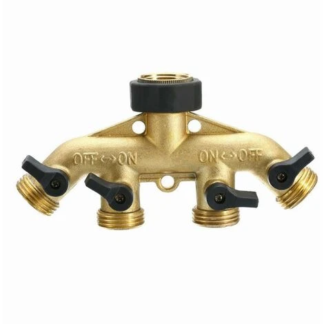 Triomphe Inverseur De Vanne à Bille 4 Voies En Cuivre, Inverseur De Robinet, Arrosage De Jardin, Irrigation Agricole, Accessoires De Lavage De Voiture Domestique 1 Triomphe Inverseur De Vanne à Bille 4 Voies En Cuivre, Inverseur De Robinet, Arrosage De Jardin, Irrigation Agricole, Accessoires De Lavage De Voiture Domestique