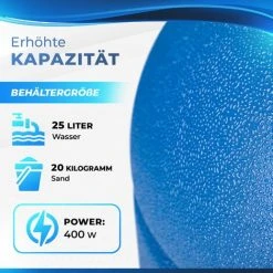 Tillvex Système De Filtre à Sable 10 M³/h Bleu – 5 Fonctions De Filtration | Filtre De Piscine Avec Indicateur De Pression | Filtre à Sable Pour Les Bassins Aquatiques Et Les Piscines 9 Tillvex Système De Filtre à Sable 10 M³/h Bleu – 5 Fonctions De Filtration | Filtre De Piscine Avec Indicateur De Pression | Filtre à Sable Pour Les Bassins Aquatiques Et Les Piscines -Accessoire Piscine 31950708 5