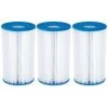 SUMMERWAVES Lot De 3 Cartouches Filtres A/C Summer Waves Pour Piscine