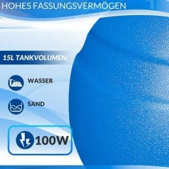 MONZANA Pompe Filtre à Sable 4.500 L/h Système Filtration Piscine Boules Filtrantes 320g -Accessoire Piscine 33350652 5