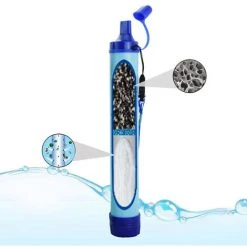MERKMAK Purificateur D'Eau Exterieur Camping Randonnee Urgence Vie Survie Portable Filtre Purificateur D'Eau -Accessoire Piscine 33768904 3