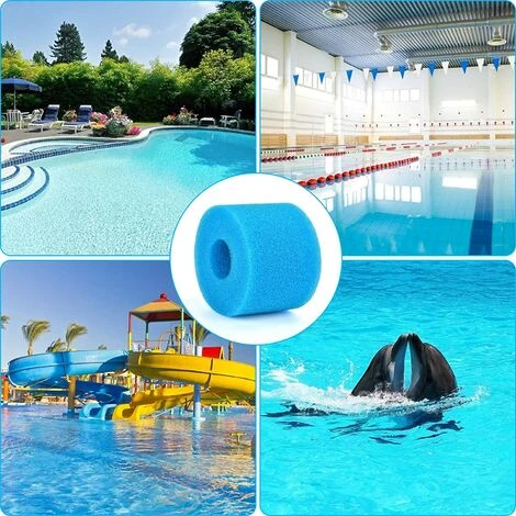 Kueatily 4PCSéponge Filtrante Type S1, Cartouche De Filtre En Mousse, Mousse Pour Filtre Piscine, Réutilisables Et Lavables, Filtre En Mousse Pour Spa, Piscine, Jacuzzi 5 Kueatily 4PCSéponge Filtrante Type S1, Cartouche De Filtre En Mousse, Mousse Pour Filtre Piscine, Réutilisables Et Lavables, Filtre En Mousse Pour Spa, Piscine, Jacuzzi – Image 5