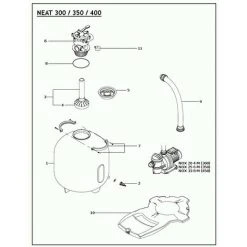 ESPA Equipo De Filtración ESP NEAT 350 6TP 0,25CV 6 M3 / H -Accessoire Piscine 33919999 4