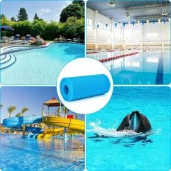 LangRay 4 Pièces Éponge Filtrante Type A, Cartouche De Filtre En Mousse, Mousse Pour Filtre Piscine, Réutilisables Et Lavables, Filtre En Mousse Pour Spa, Piscine, Jacuzzi -Accessoire Piscine 33927612 5