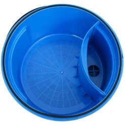 VidaXL Pompe De Filtration à Sable Bleu Et Noir 385x620x432mm 200W 25L -Accessoire Piscine 35559872 5