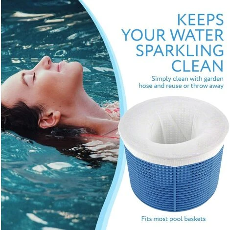 BRIDAY Chaussette De Filtre De Piscine, Chaussettes D'écumoire De Piscine, Panier De Filtre De Piscine, Chaussettes D'écumoire De Piscine, Panier D'écumoire De Piscine (20) 2 BRIDAY Chaussette De Filtre De Piscine, Chaussettes D'écumoire De Piscine, Panier De Filtre De Piscine, Chaussettes D'écumoire De Piscine, Panier D'écumoire De Piscine (20) – Image 2