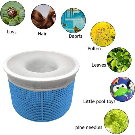 BRIDAY Chaussette De Filtre De Piscine, Chaussettes D'écumoire De Piscine, Panier De Filtre De Piscine, Chaussettes D'écumoire De Piscine, Panier D'écumoire De Piscine (20) 4 BRIDAY Chaussette De Filtre De Piscine, Chaussettes D'écumoire De Piscine, Panier De Filtre De Piscine, Chaussettes D'écumoire De Piscine, Panier D'écumoire De Piscine (20) – Image 4