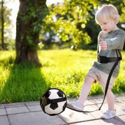 ABCRITAL Ttmow Soccer Kick Trainer Solo Aide À L'Entraînement Au Football Avec Ceinture Réglable ， Ceinture Mains Libres Pour Entraîneur De Football ， Aide À L'Entraînement Pour Enfants Et Adultes -Accessoire Piscine 36351987 4