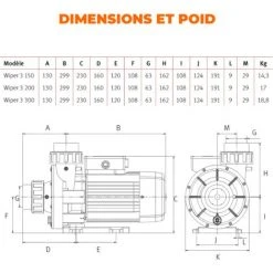 WIPER3 150M ESPA BOMBA PISCINA / SPA / FUENTES Y JUEGOS DE AGUA 6 WIPER3 150M ESPA BOMBA PISCINA / SPA / FUENTES Y JUEGOS DE AGUA -Accessoire Piscine 36735843 3