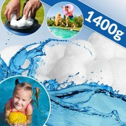 MONZANA Boules Filtrantes Piscine Pour Système De Filtration à Sable 1400g Lavable -Accessoire Piscine 36942507 3