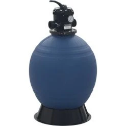 HAPPYSHOPPING Filtre A Sable Pour Piscine Avec Vanne 6 Positions Bleu 560 Mm -Accessoire Piscine 40445019 2